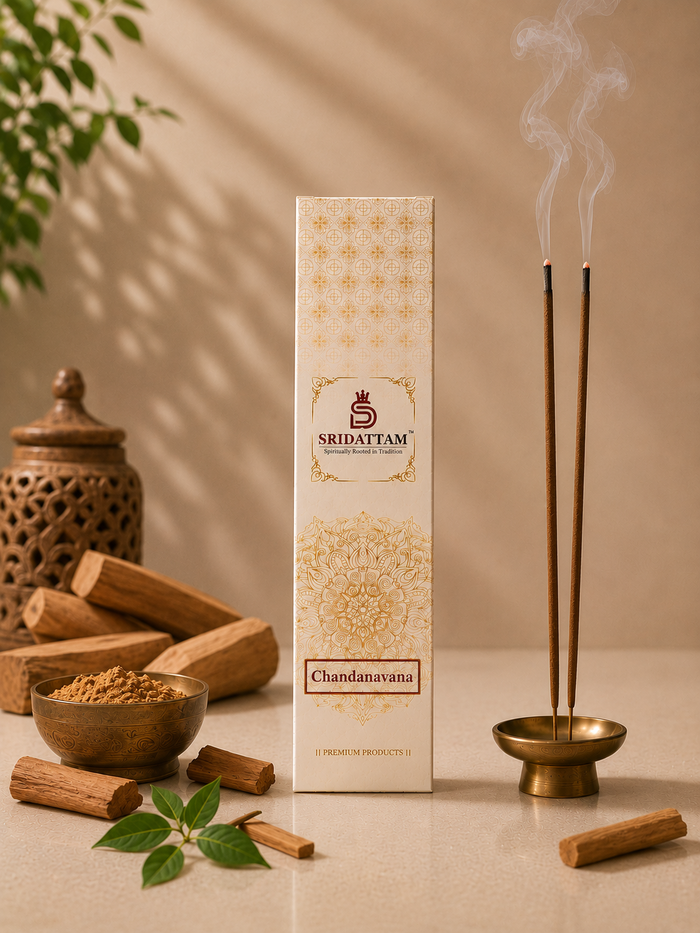 Chandanavana Sacred Woody Agarbatti - Pack of 100 Sticks