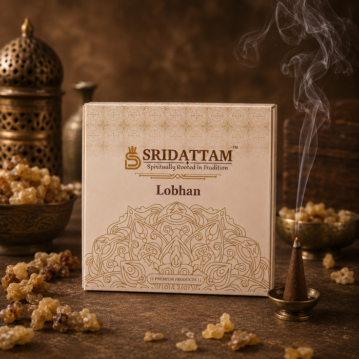 Lobhan Earthy Resin Temple Dhoop Cones - Pack of 36