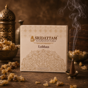 lobhan earthy resin dhoop cones | easy light temple cones pack of 36